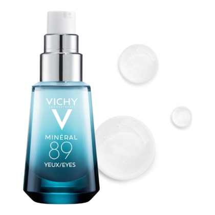 15ML VICHY MINERAL 89 Soin yeux fortifiant et réparateur à l'acide hyaluronique et à la caféine  1 of 4 