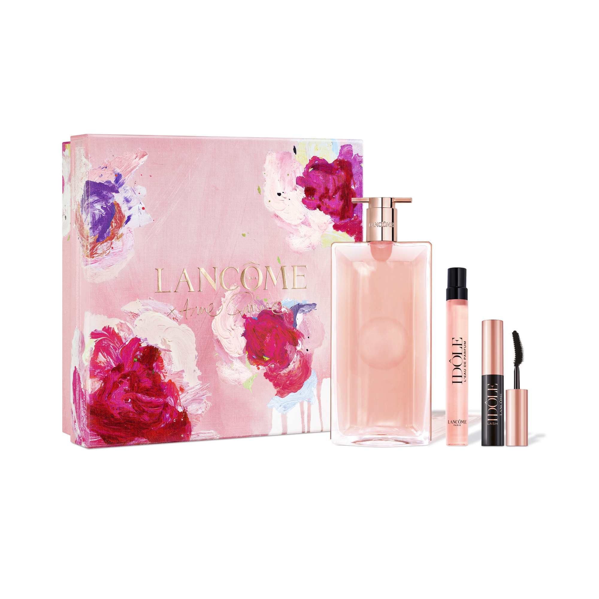  Lancôme IDOLE Coffret - eau de parfum + format voyage + mini mascara  Coffret - eau de parfum + format voyage + mini mascara