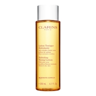 200ML Clarins LOTION TONIQUE Lotion tonique hydratante aux extraits d'aloé vera & fleur de safran  1 of 2 