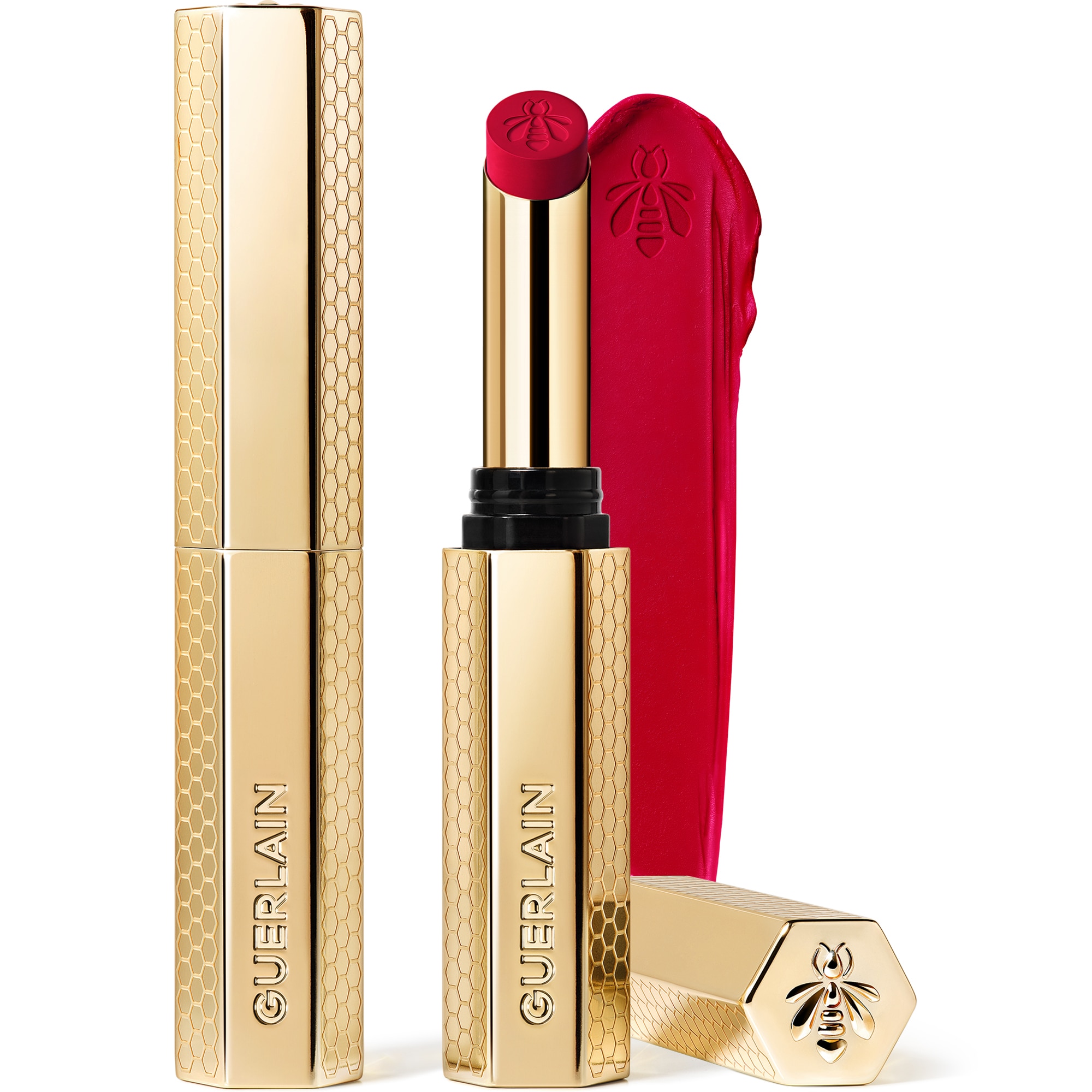 Guerlain - Kisskiss - Le Rouge À Lèvres Intense Au Miel - 559 Red Bouquet
