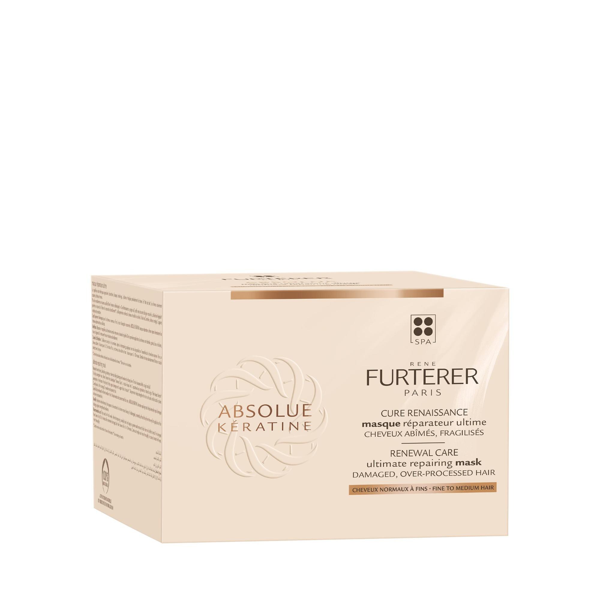 200ML RENE FURTERER ABSOLUE KERATINE Masque réparateur ultime cheveux abimés&fragilisés 1 of 4