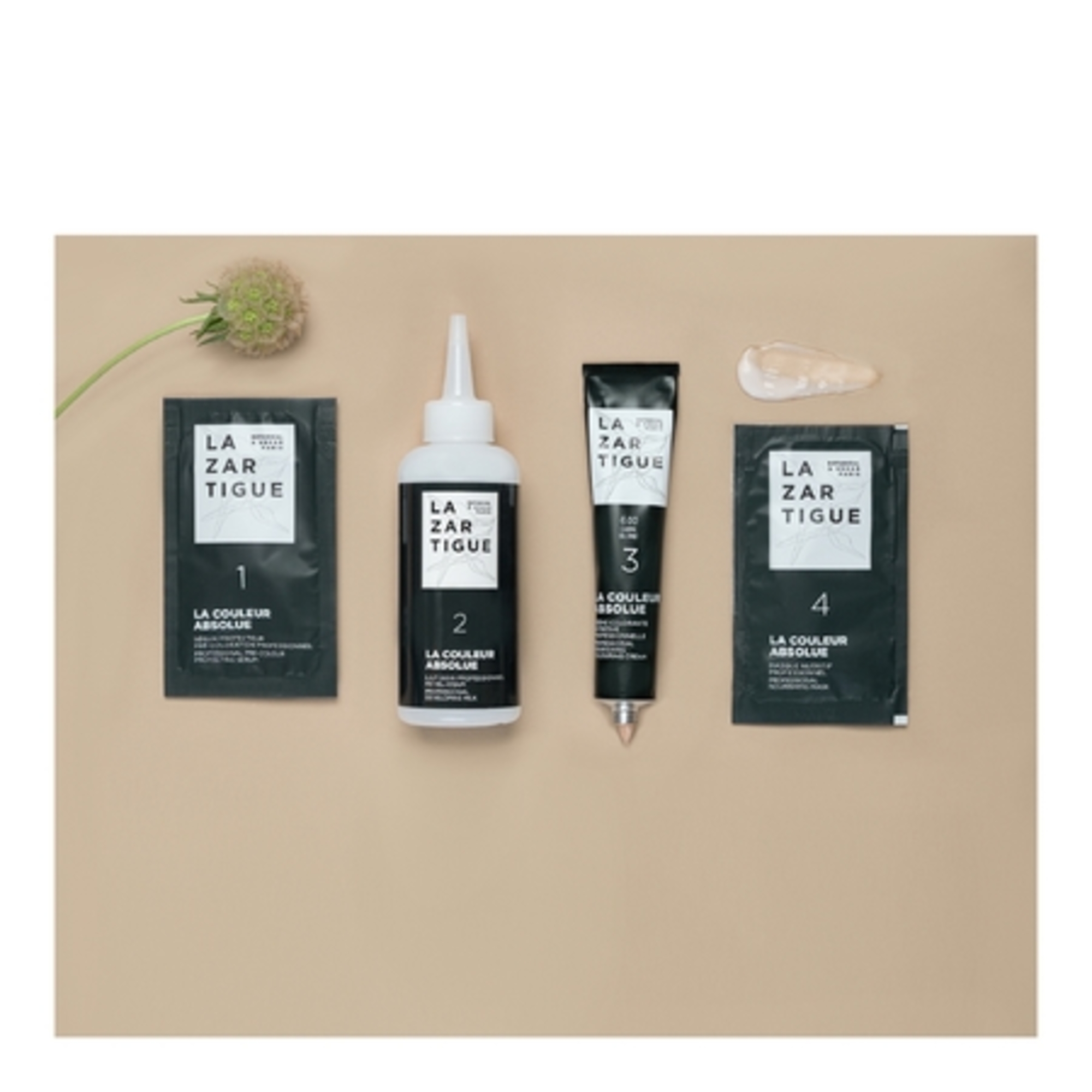 Coloration permanente aux extraits botaniques