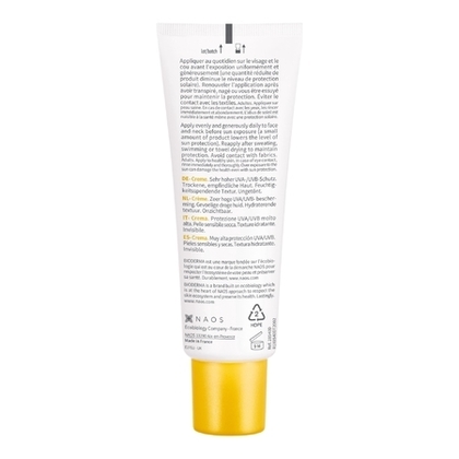 Crème invisible - peaux sensibles sèches spf50+