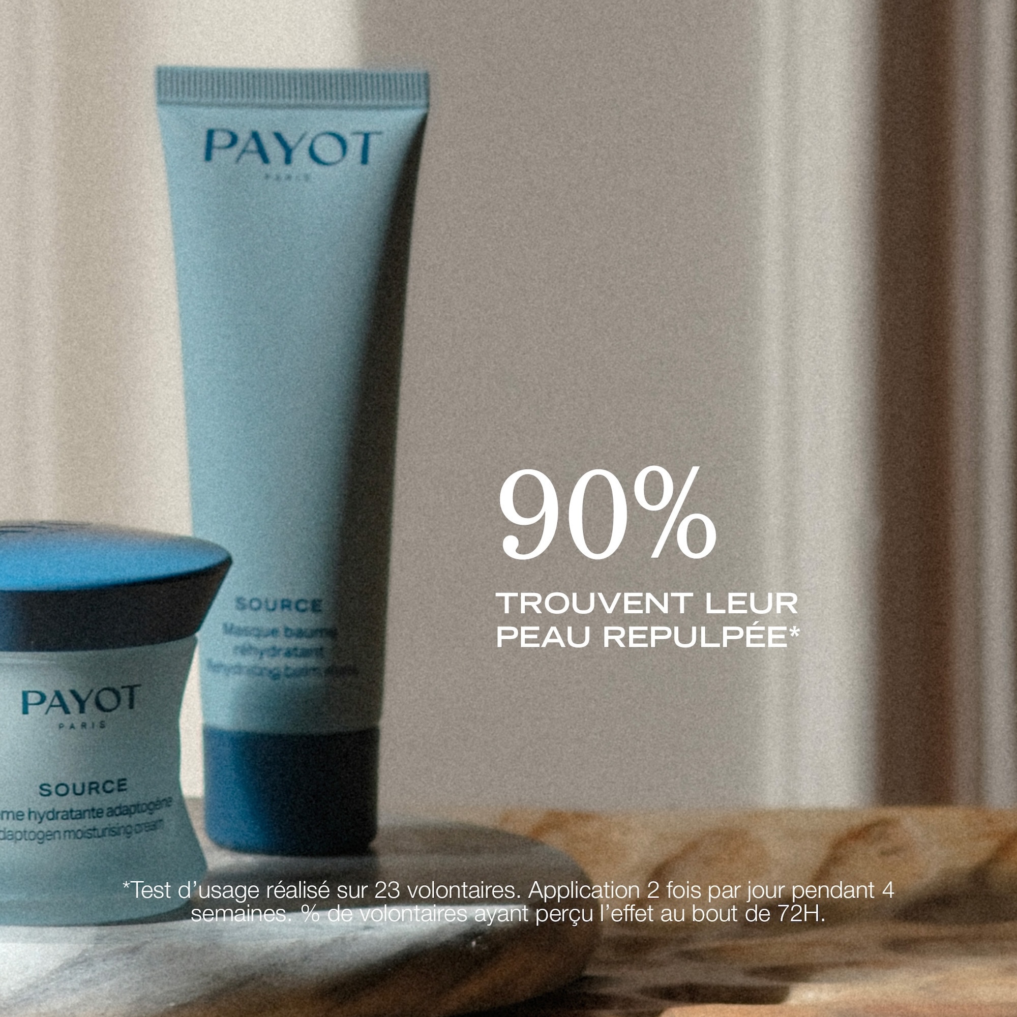 Masque baume réhydratant