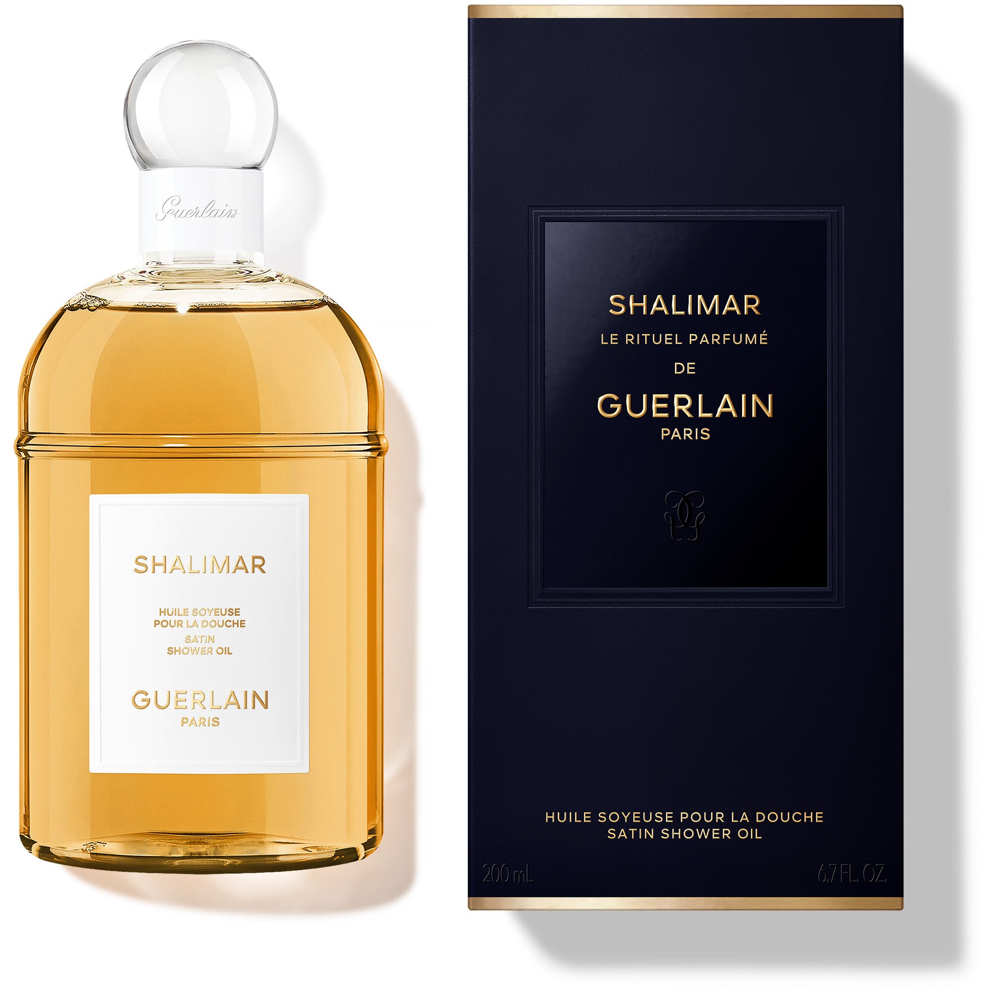 200ML Guerlain SHALIMAR Huile soyeuse pour la douche 1 of 4