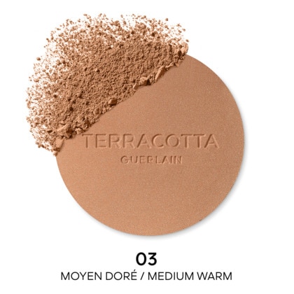 Terracotta - la poudre bronzante 96% d'ingrédients d'origine naturelle - recharge