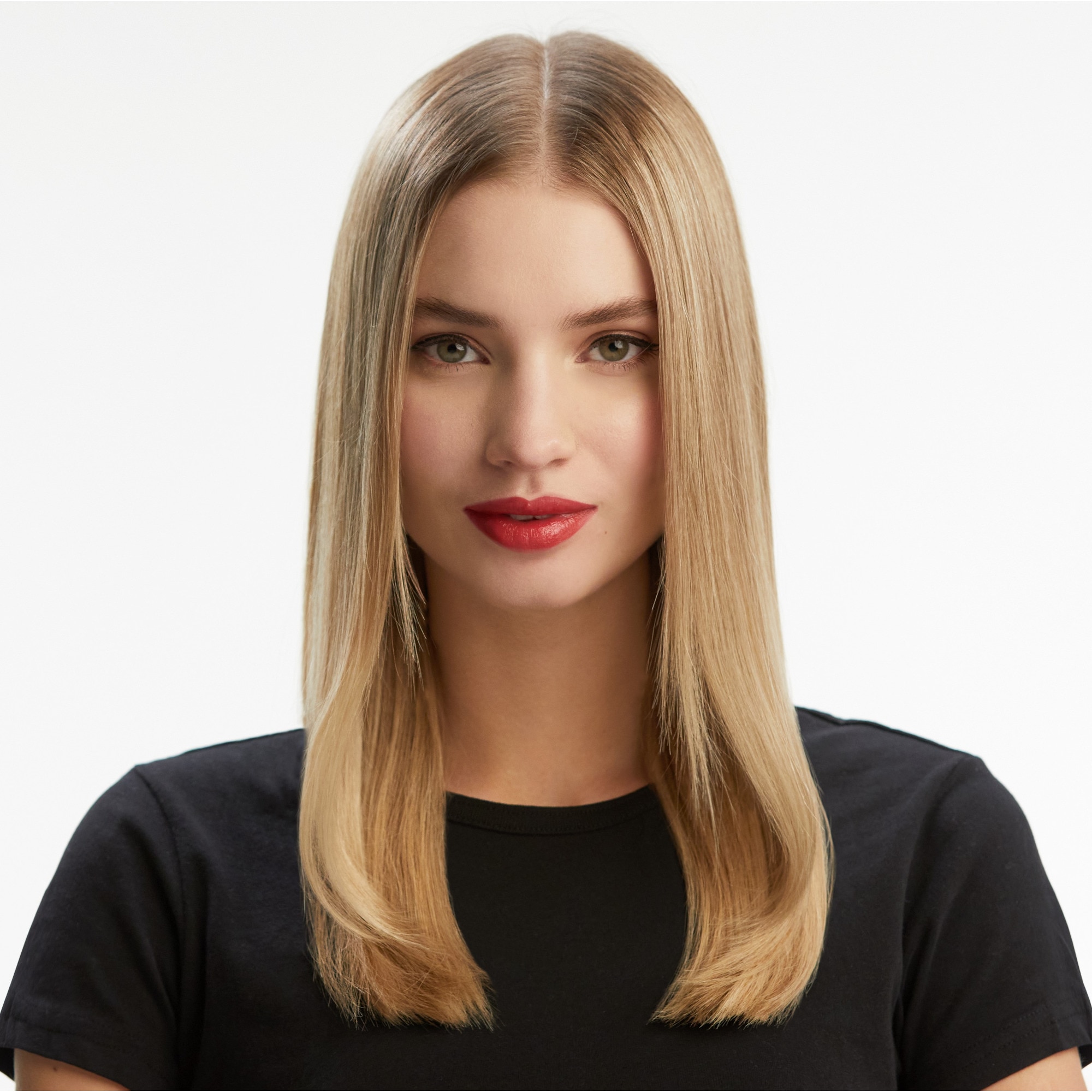 Huile de coiffage lissante