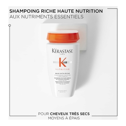 Shampooing bain satin riche