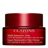 50mL Clarins MULTI-INTENSIVE Crème lift-repulpante anti-rides jour - peaux très sèches  1 of 2 