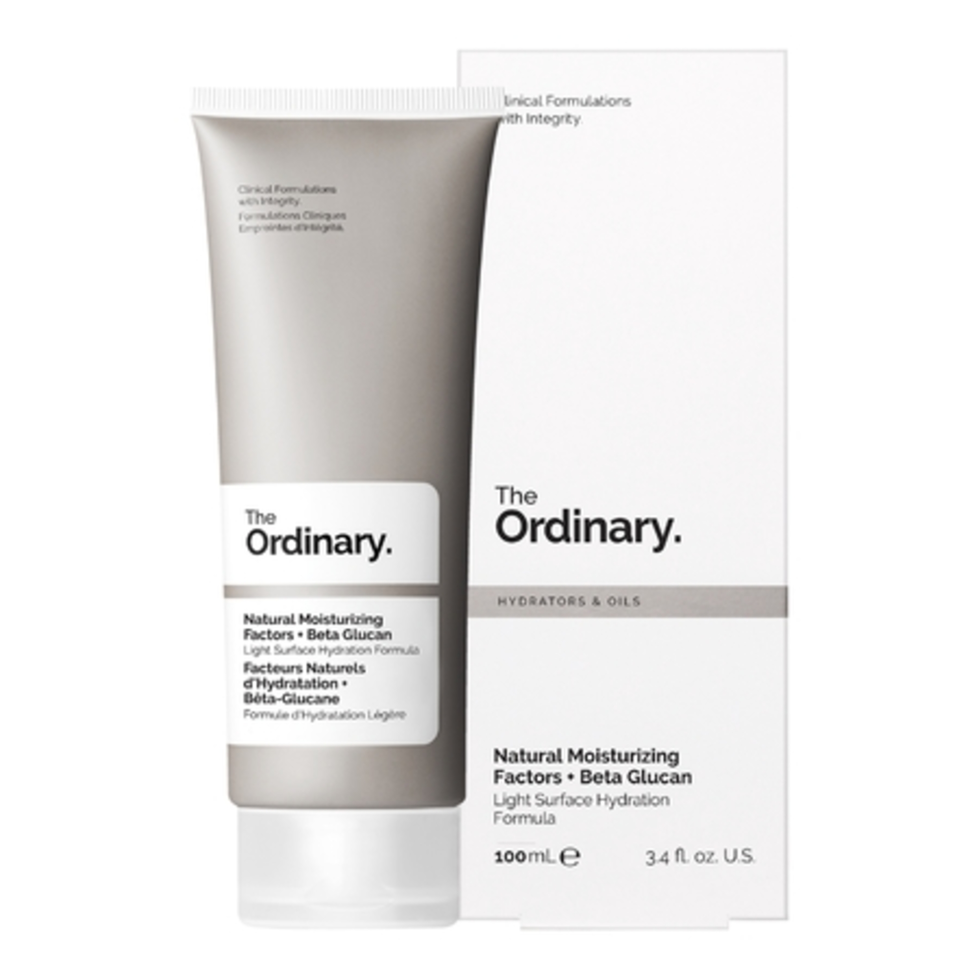 Facteurs naturels d’hydratation + bêta-glucane