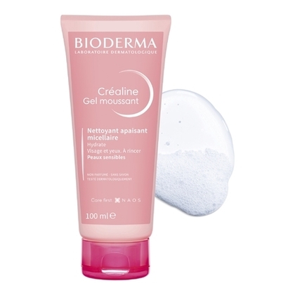 Gel nettoyant moussant doux peau sensible