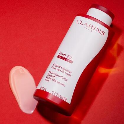 400ML Clarins BODY FIT ACTIVE Soin corps expert capitons  1 of 4 