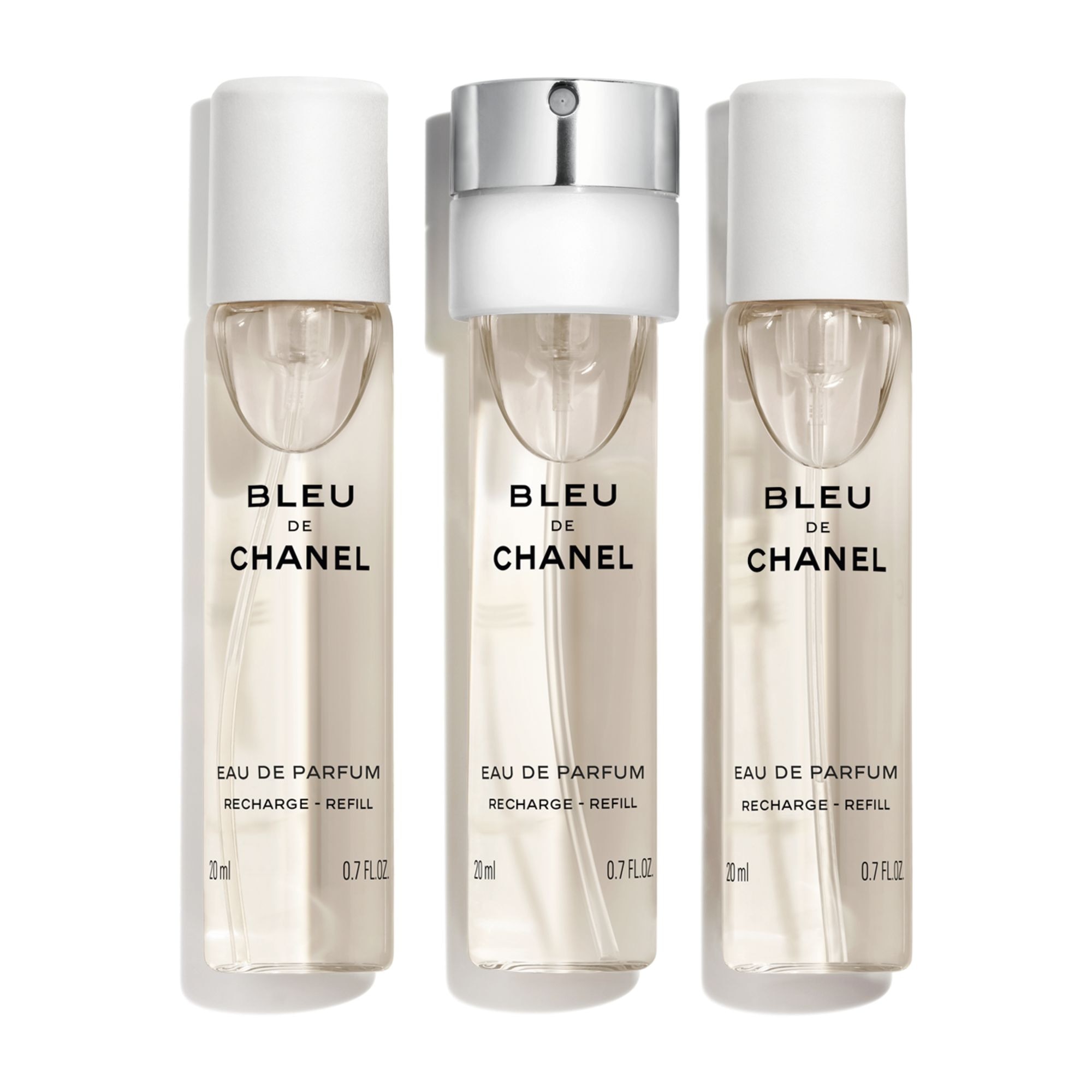 60mL CHANEL BLEU DE CHANEL Eau de parfum de voyage - rechargeable 1 of 2 Eau de parfum de voyage - rechargeable