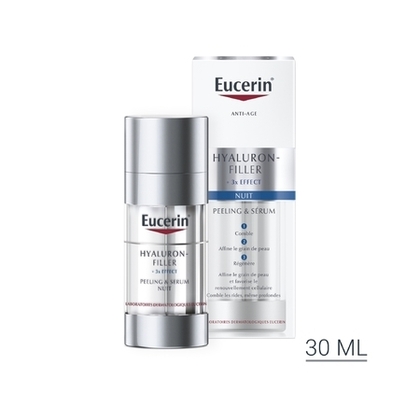 30ML EUCERIN HYALURON-FILLER + 3x EFFECT Peeling & sérum nuit triple effet  1 of 4 