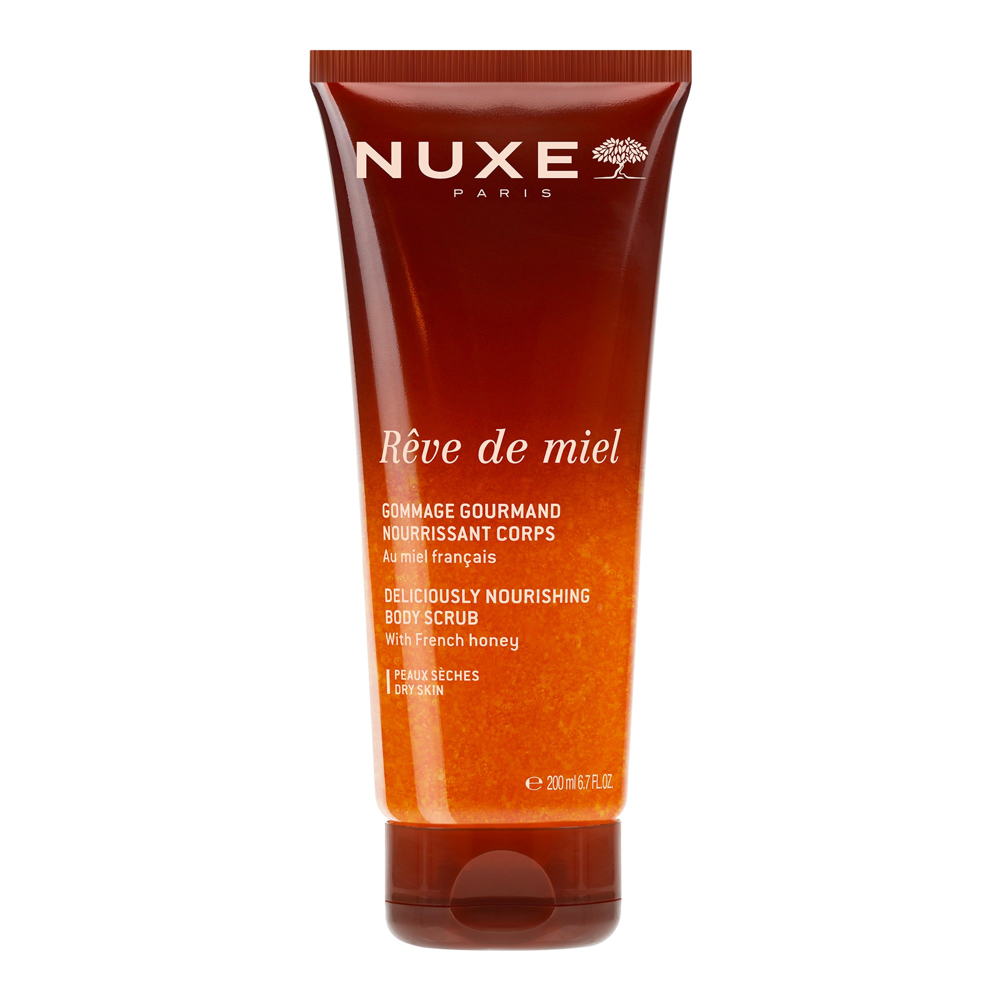 200ML Nuxe RÊVE DE MIEL Gommage gourmand nourrissant corps 1 of 4 Gommage gourmand nourrissant corps
