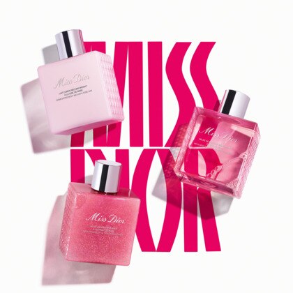 175ML DIOR MISS DIOR Gelée de douche bienfaisante à l'eau de rose  1 of 4 