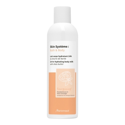 250ML MARIONNAUD SKIN SYSTÈME : BATH & BODY Lait corps hydratant 24h Pamplemousse & Fleur d'oranger  1 of 4 