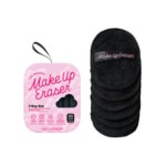  MAKE UP ERASER ACCESSOIRES Coffret serviette démaquillante réutilisable x7 -chic black  1 of 4 Coffret serviette démaquillante réutilisable x7 -chic black