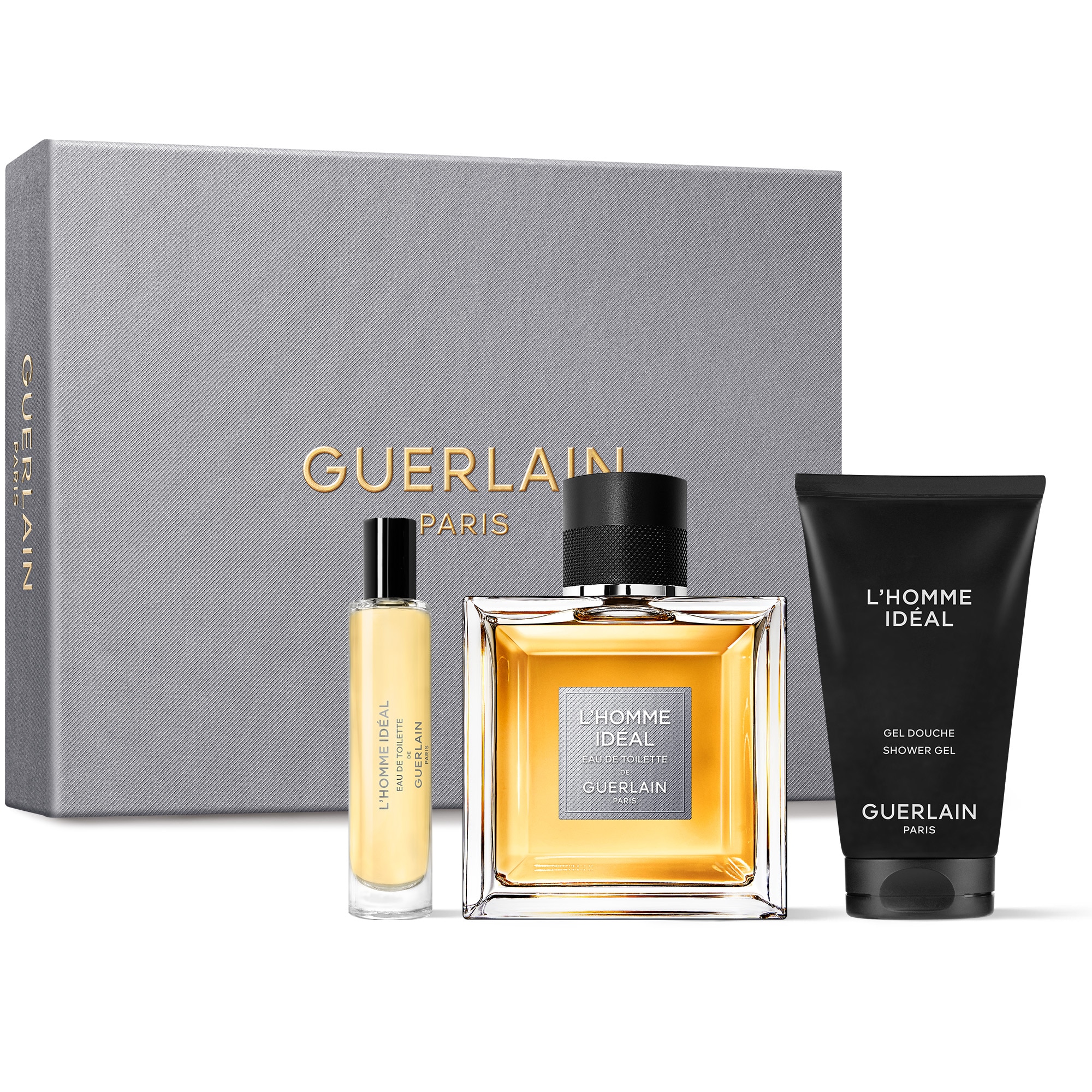 Guerlain - L'homme Ideal - Coffret Eau De Toilette + Vaporisateur Voyage