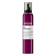 250ML L'ORÉAL PROFESSIONNEL SERIE EXPERT CURL EXPRESSION Crème-en-mousse 10-en-1 sans rinçage avec protection thermique  1 of 2 