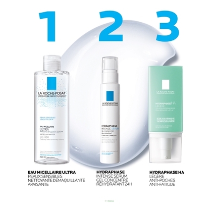 30ML LA ROCHE POSAY HYDRAPHASE INTENSE Sérum réhydratant 24h à l'acide hyaluronique  1 of 4 