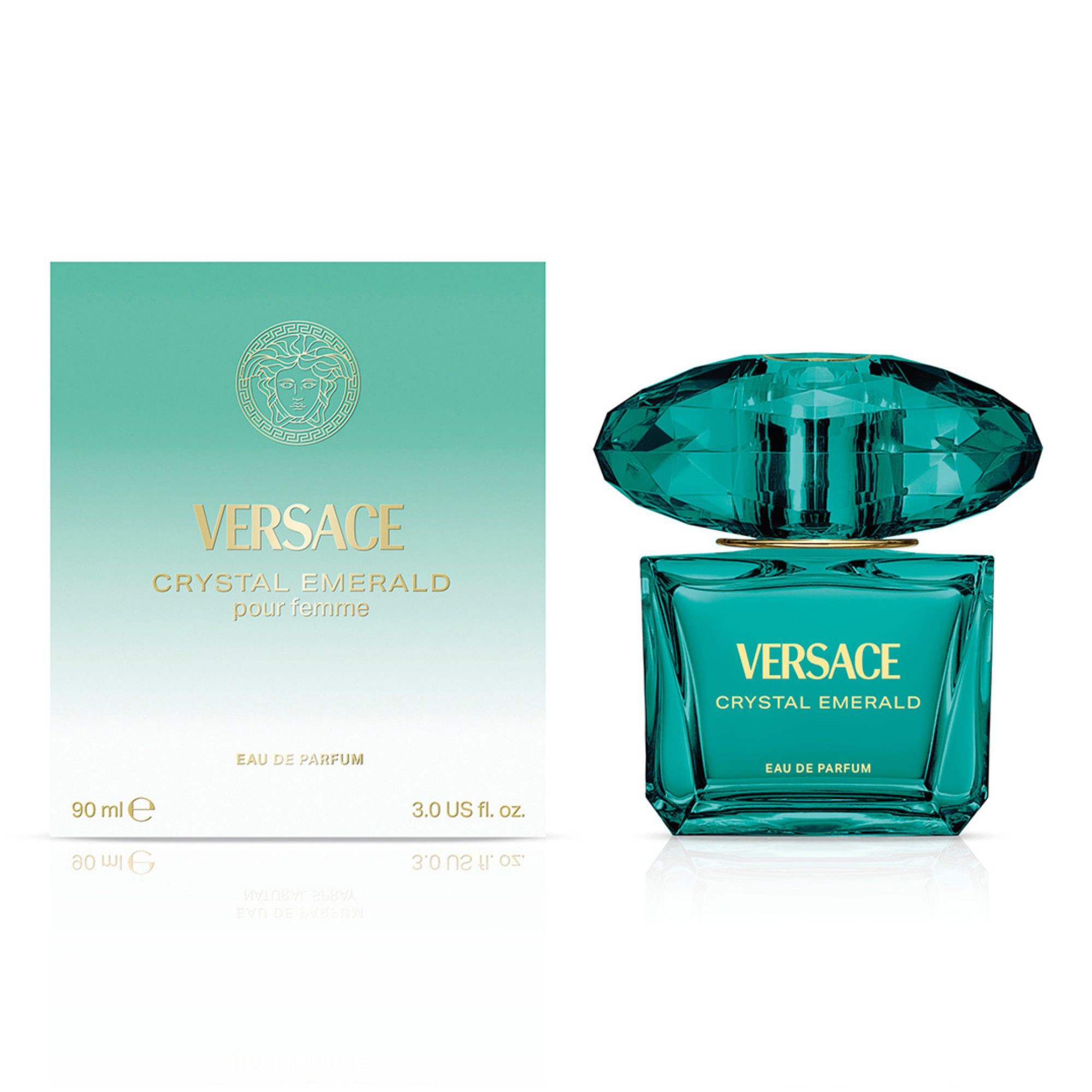 90ml VERSACE CRYSTAL EMERALD Eau de parfum  1 of 4 