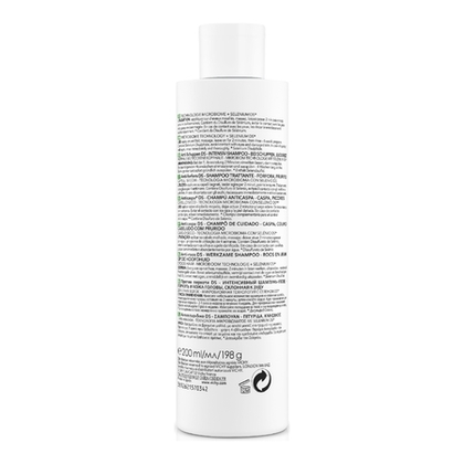 200ML VICHY DERCOS TECHNIQUE Shampooing traitant pellicules & démangeaisons cheveux secs  1 of 4 