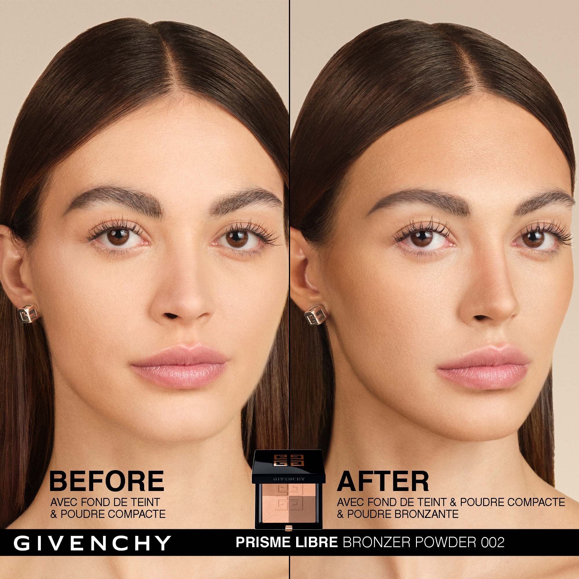 Poudre bronzante et sculptante 4 couleurs