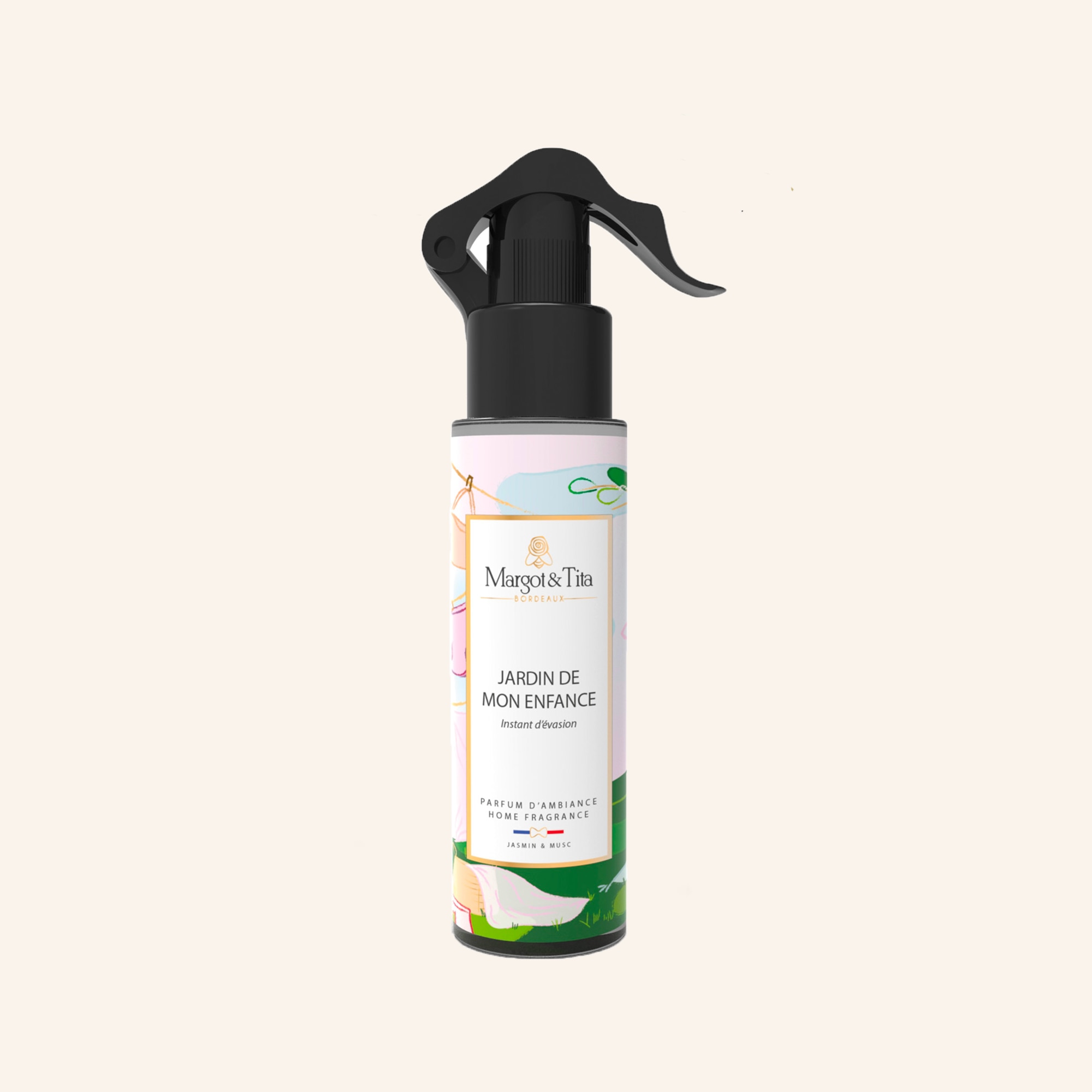 Margot & Tita - Parfum D'ambiance - Jardin De Mon Enfance - 100ml