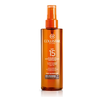Collistar - Solaires - Huile Sèche Superbronzante Hydratante Spf15 Résistante À L'eau - 200ml