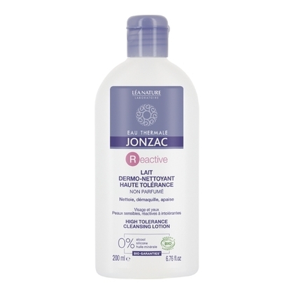 200ML EAU THERMALE JONZAC SUBl'MACTIVE Lait dermo-nettoyant haute tolérance non parfumée  1 of 2 