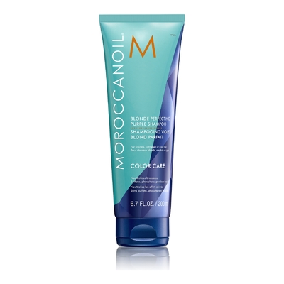 Moroccanoil - Color Care - Shampooing Violet Blong Parfait Pour Cheveux Blonds, Méchés Ou Gris - 200ml