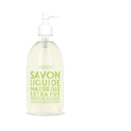 495ML LA COMPAGNIE DE PROVENCE EXTRA PUR Savon liquide de Marseille verveine fraîche  1 of 3 