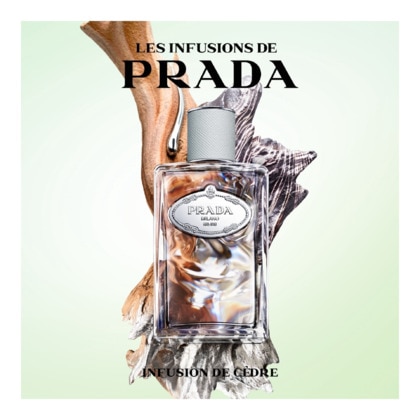 100ML Prada IRIS CÈDRE Eau de parfum hespéridée boisée magnétique  1 of 4 