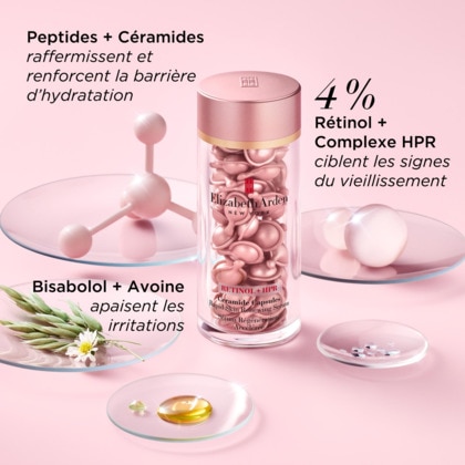 42ml Elizabeth Arden RETINOL + HPR Ceramide capsules - sérum régénération accélérée  1 of 4 