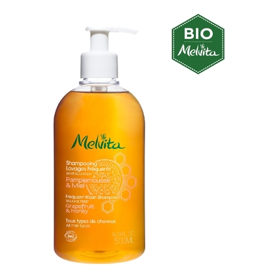 Melvita - Les Shampooings Et Demelants - Shampooing Lavages Fréquents - 500ml
