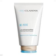 125mL Clarins RE-MOVE Gel nettoyant purifiant  - toutes peaux  1 of 2 