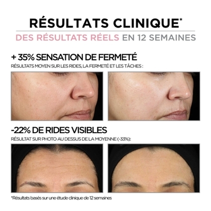 Soin visage sérum-en-crème anti-ride au rétinol à usage quotidien