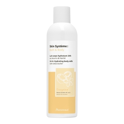 250ML MARIONNAUD SKIN SYSTÈME : BATH & BODY Lait corps hydratant 24h Monoï & Noix de coco  1 of 4 