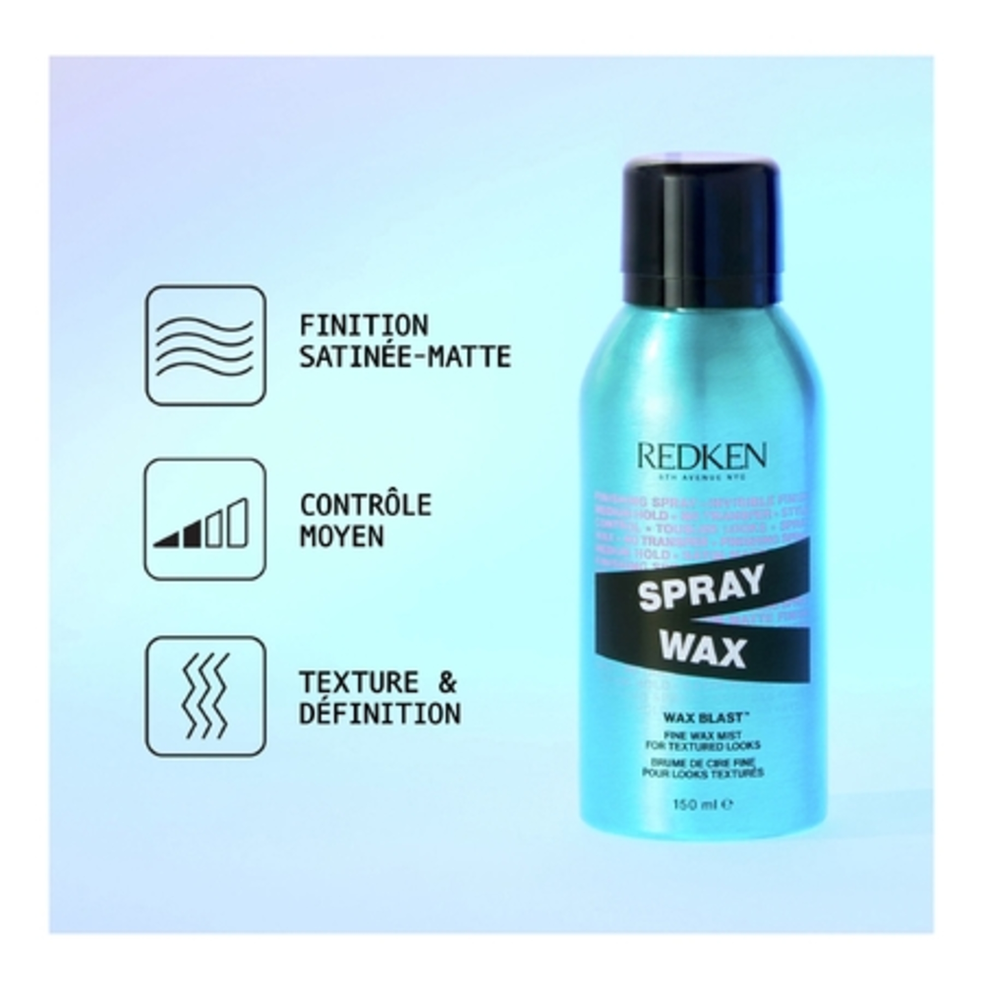 Cire en spray fini brillant