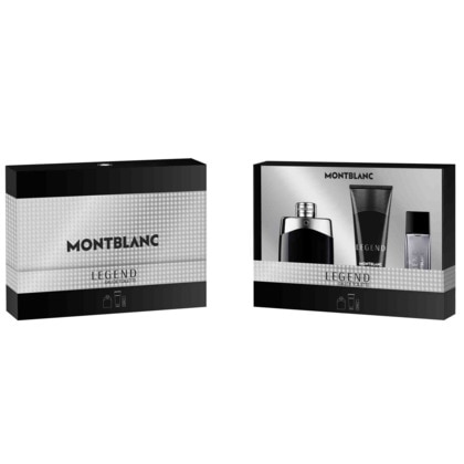 MONTBLANC LEGEND Coffret eau de toilette + gel douche + vaporisateur voyage 1 of 1