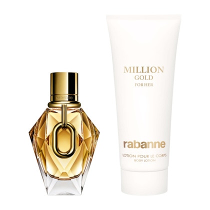  Rabanne MILLION GOLD FOR HER Coffret eau de parfum et lotion pour le corps  1 of 4 