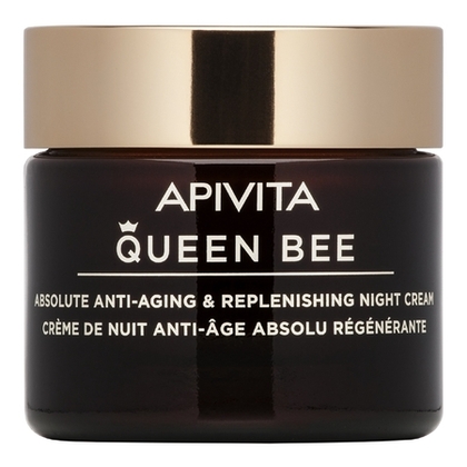 50mL APIVITA QUEEN BEE Crème de nuit anti-âge absolu régénérante  1 of 2 