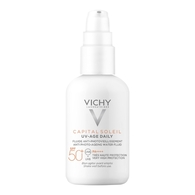 40ML VICHY CAPITAL SOLEIL Fluide anti-Photovieillissement SPF50+  1 of 2 