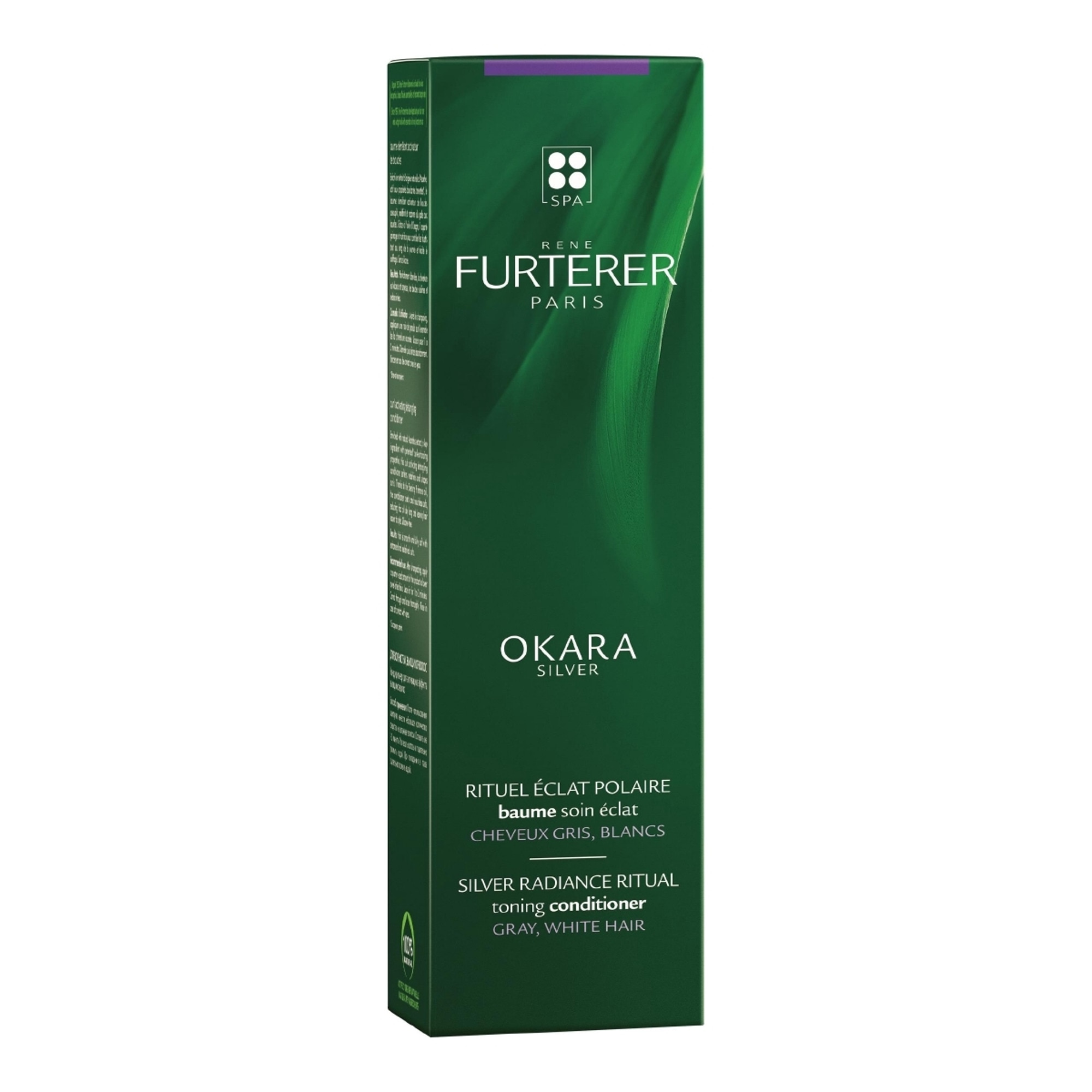 150ML RENE FURTERER OKARA Baume soin éclat - soin cheveux blancs, gris ou blonds 1 of 4