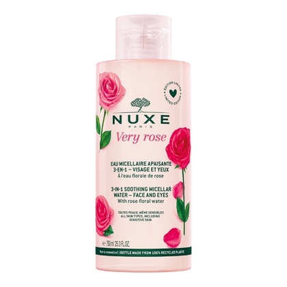 847G Nuxe VERY ROSE Eau micellaire apaisante 3-en-1 visage et yeux  1 of 1 