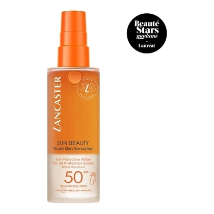 150ML Lancaster SUN BEAUTY Eau solaire effet peau nue SPF50  1 of 4 