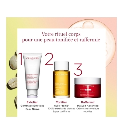 200ML Clarins MASVELT ADVANCED Crème corps anti-rondeurs rebelles  1 of 4 