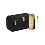  Rabanne 1 MILLION Coffret - eau de toilette + spritzer + corpo 1 million pouch  3 of 4 Coffret - eau de toilette + spritzer + corpo 1 million pouch
