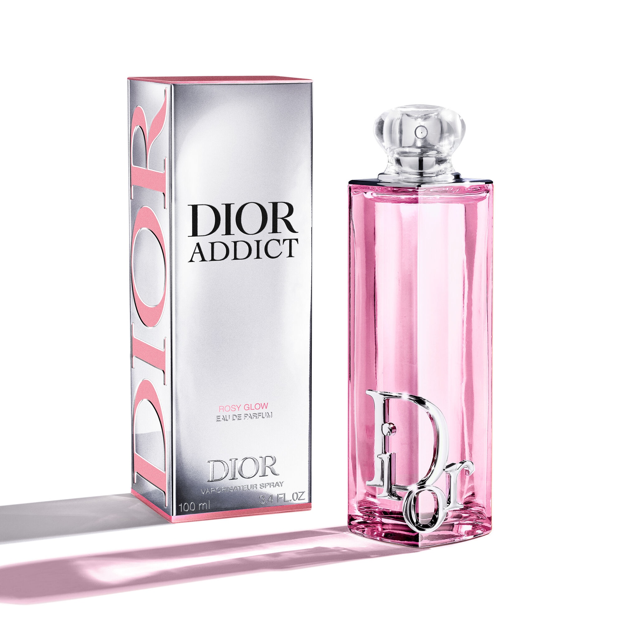 100ML DIOR DIOR ADDICT ROSY GLOW Eau de parfum - notes de rose et de litchi  1 of 4 